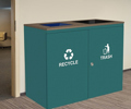 Ellipse Indoor Two Stream Receptacle